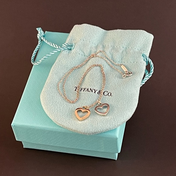 Tiffany & Co. Jewelry - Tiffany & Co. double heart necklace